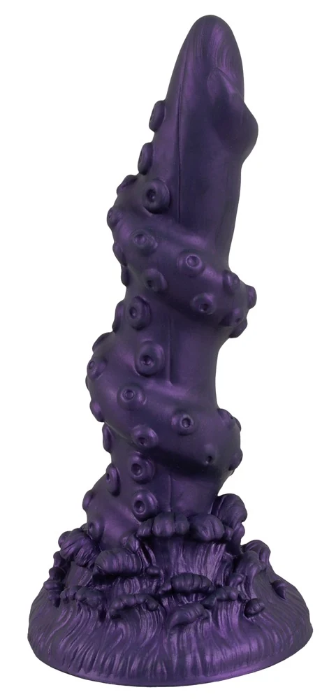 Erecto cock ring met ball stretcher