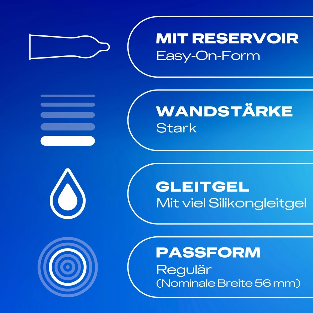 Durex Hautnah latexvrij condooms Real Feel 56 mm