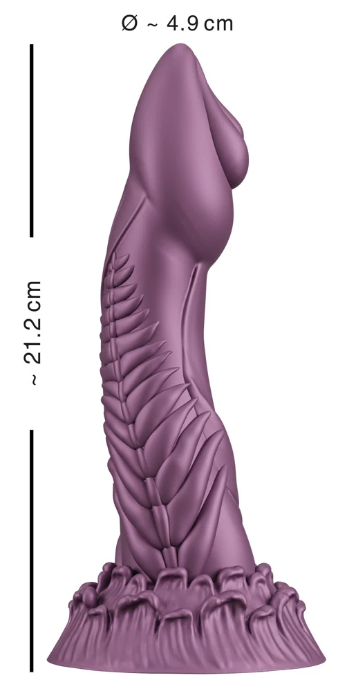 Alien Phallus dildo met zuigvoet