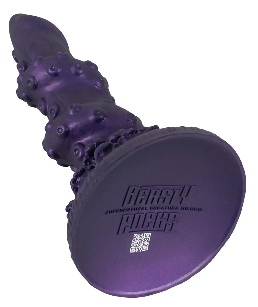 Erecto cock ring met ball stretcher