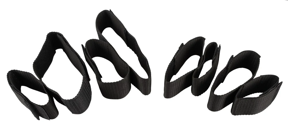 4-delige bondage set met klittenbandsluiting