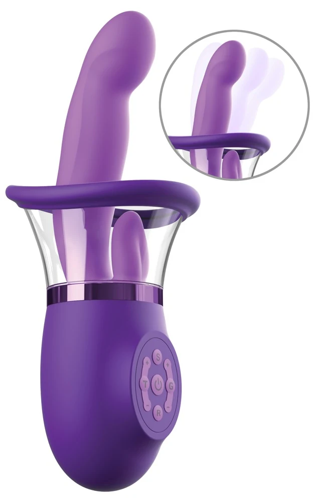 Ultimate Pleasure Pro Plus vibrator met zuigfunctie