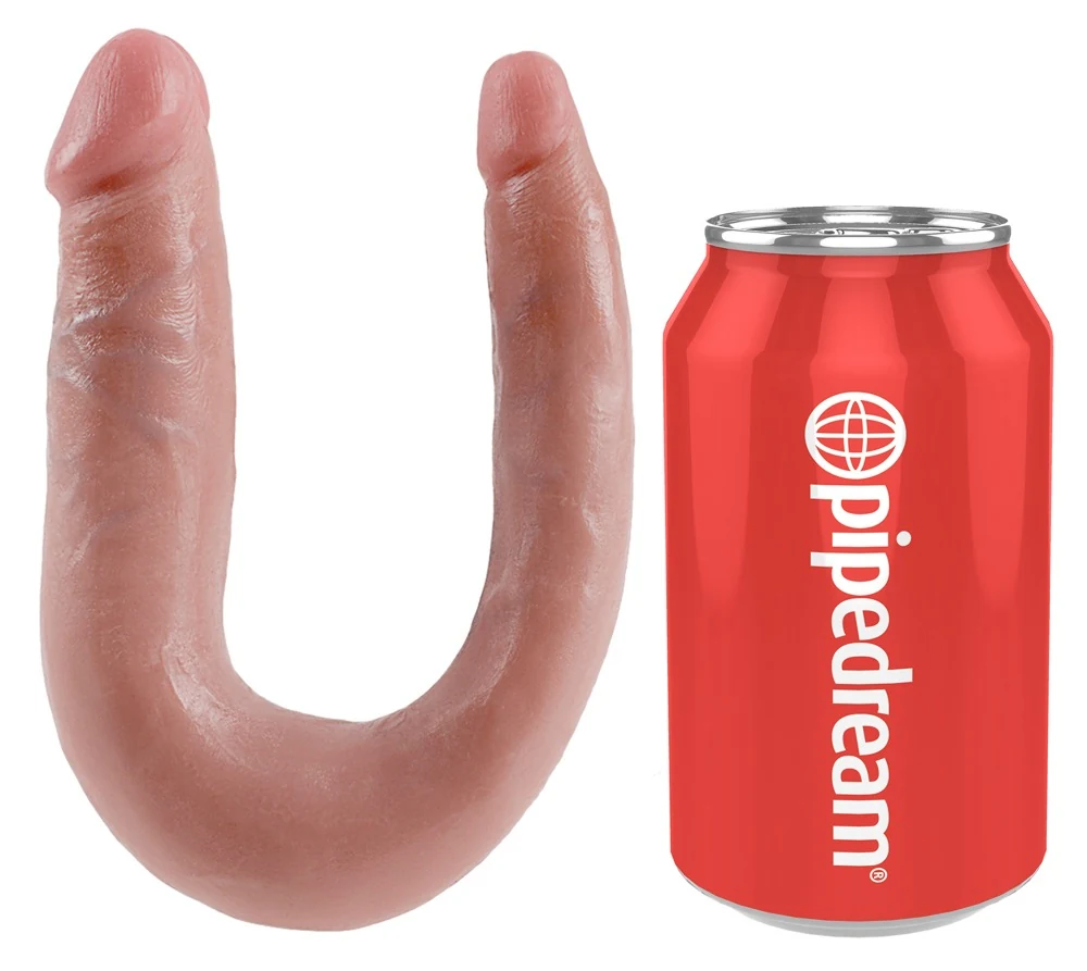 Dubbele dildo van PVC 30 cm