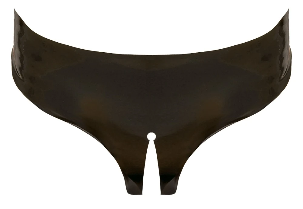 Open latex slipje
