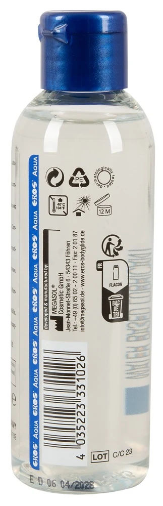 EROS Aqua glijmiddel op waterbasis