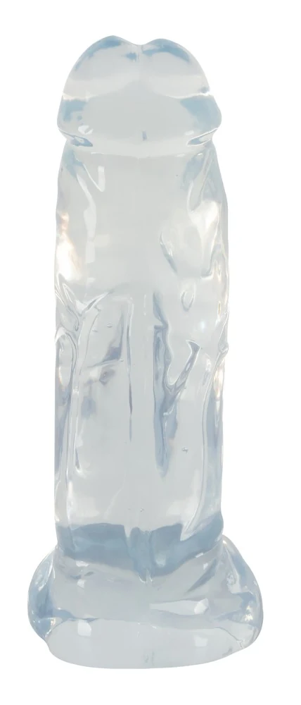 Crystal Clear Big Dong transparante dildo 21,5 cm