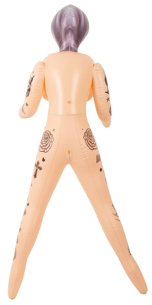Naughty Dollz opblaasbare love doll met tattoos