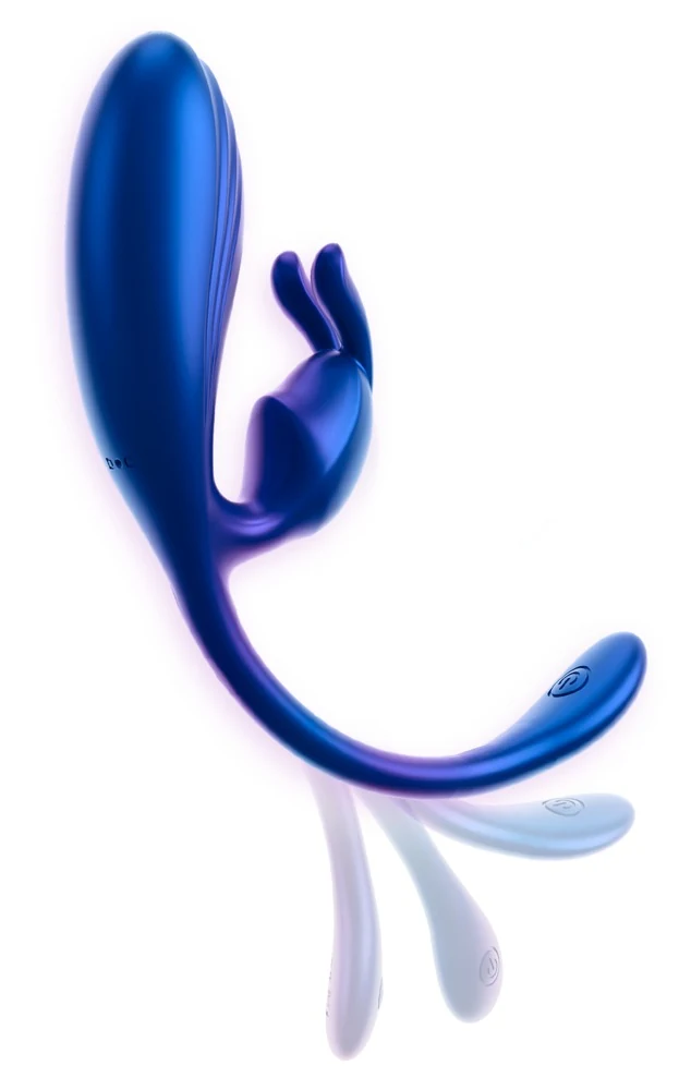 Sweet Smile dubbele bullet metallic siliconen