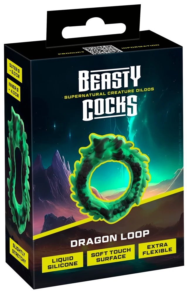 Beasty Cocks Dragon Loop cockring