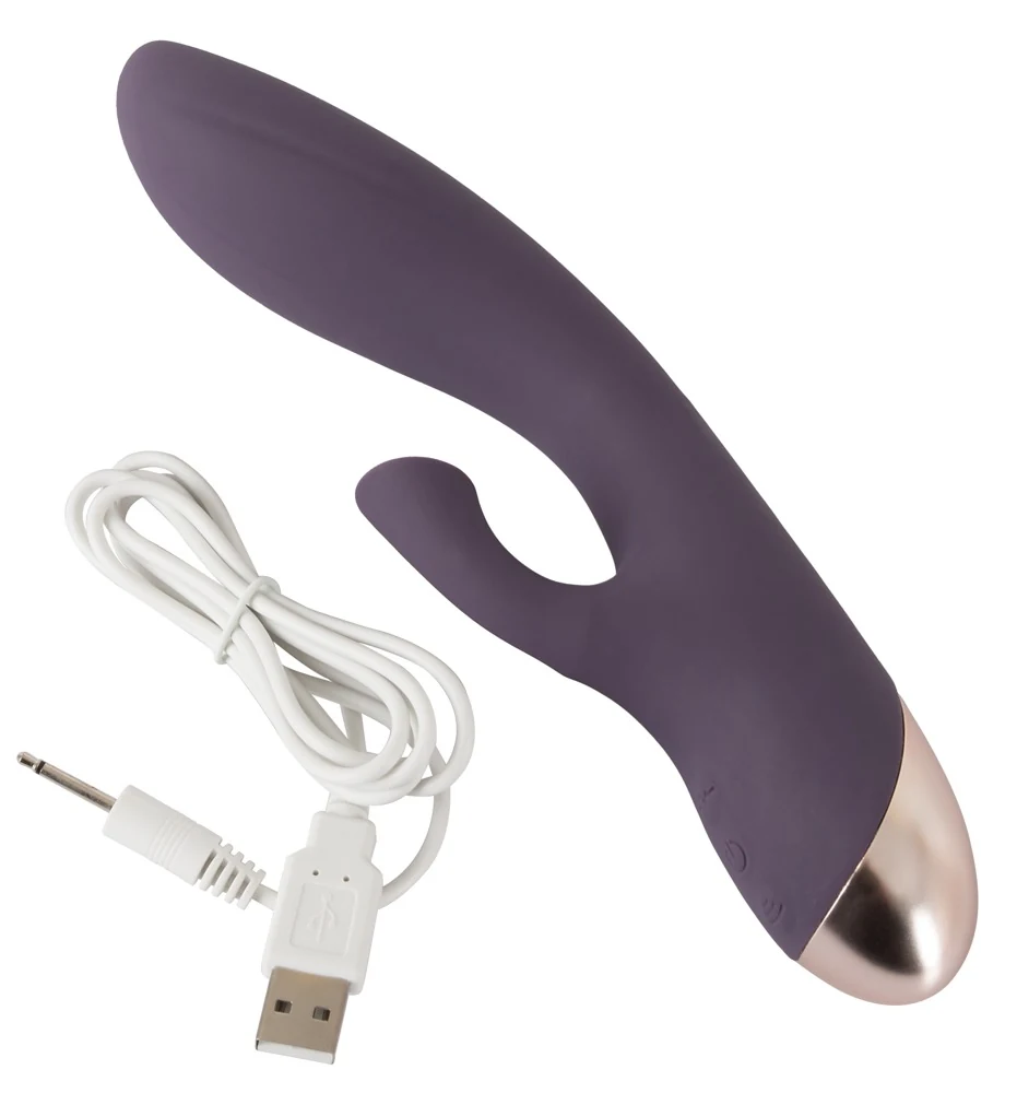 Clitoriszuiger met G-spot vibrator oplaadbaar