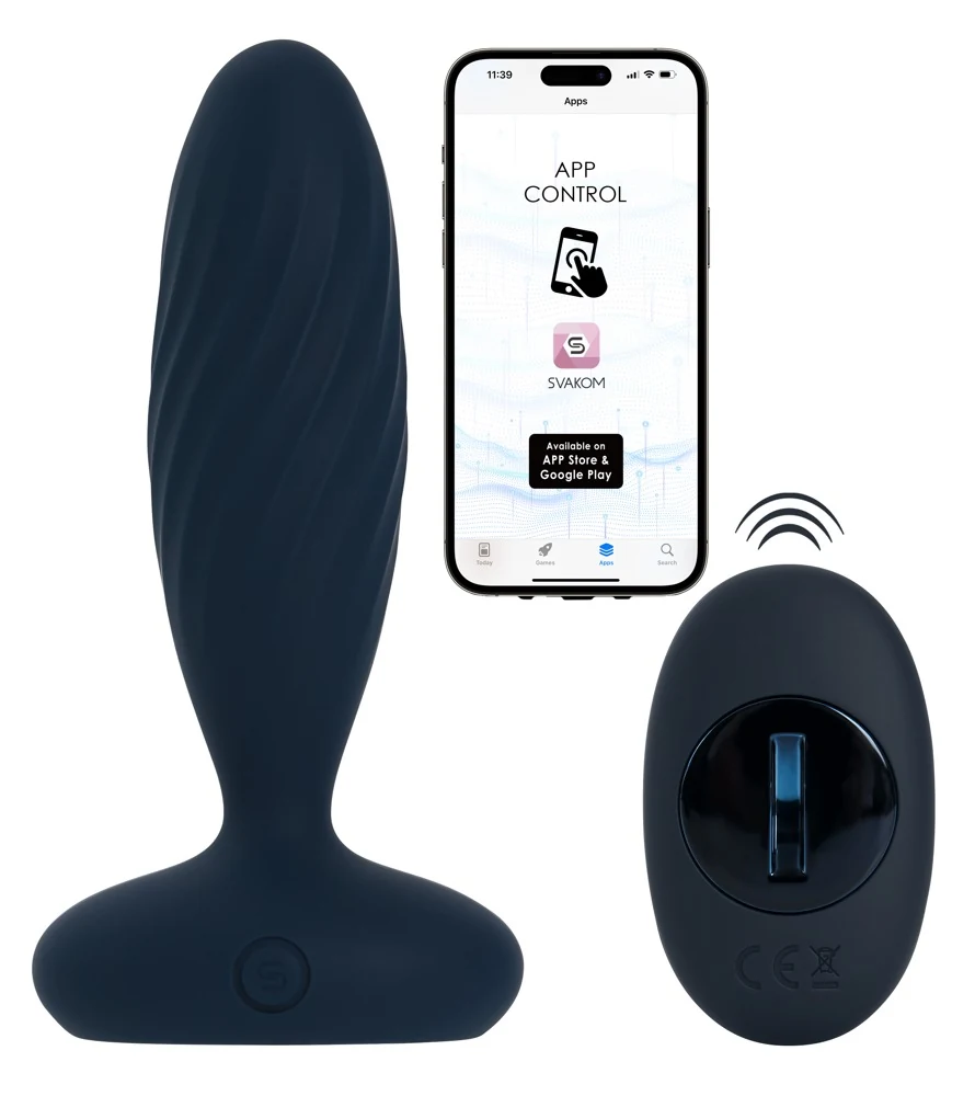 SVAKOM Jordan app-gestuurde anaal vibrator