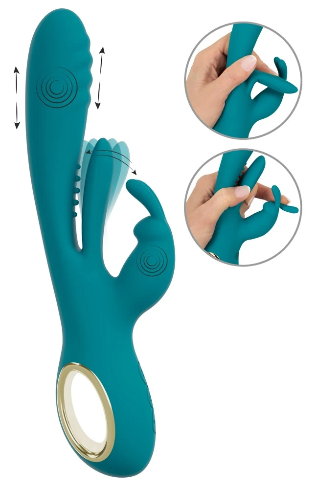 Sweet Smile rabbit vibrator met stuwfunctie