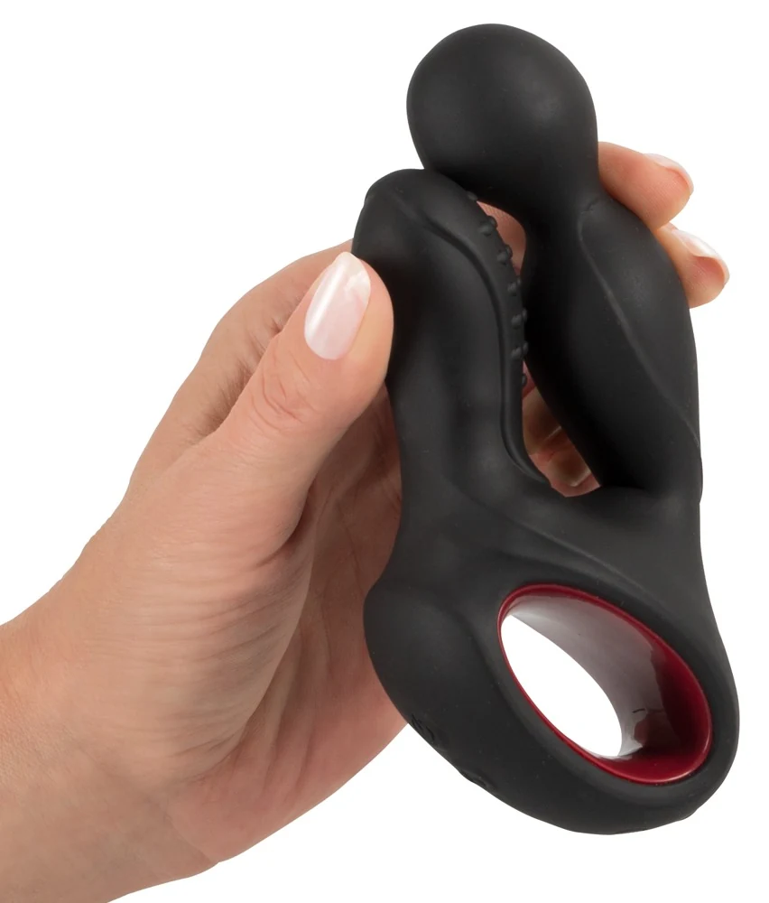 Oplaadbare prostaat vibrator met warmte en afstandsbediening