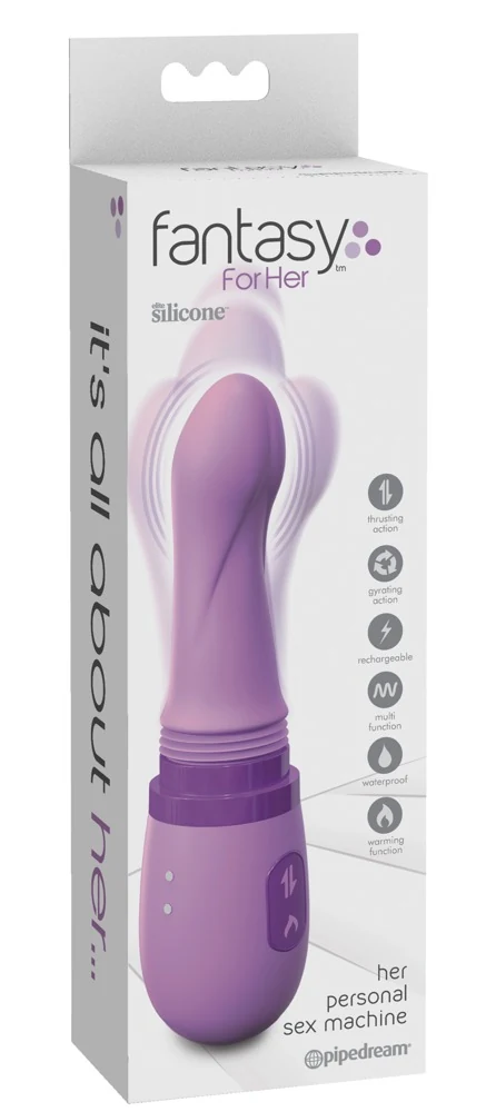 Personal Sex Machine met warmte en 7 vibratiestanden