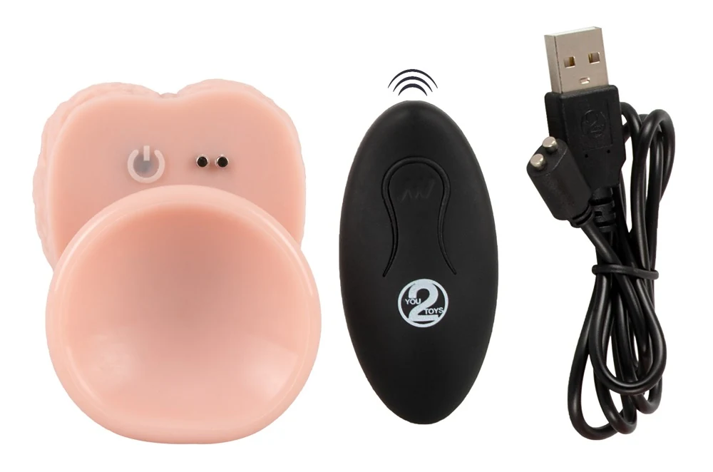 Roterende schok vibrator met afstandsbediening