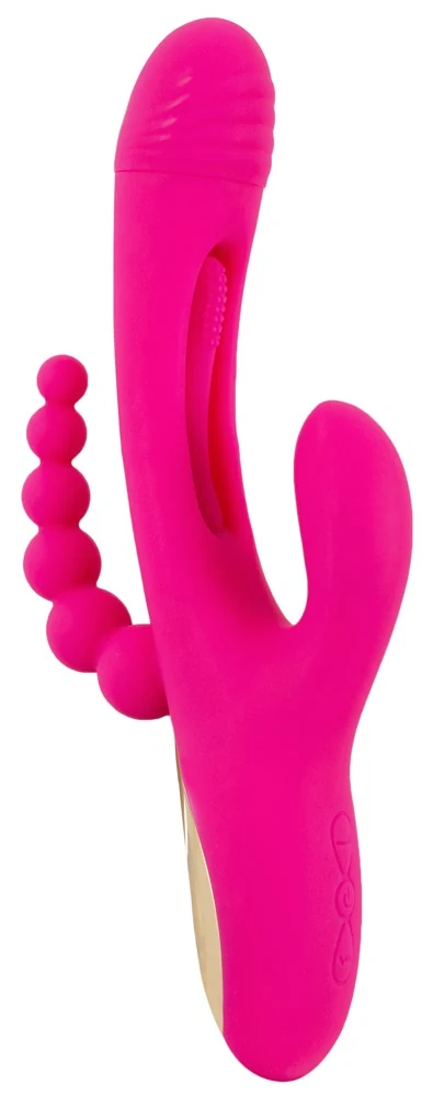 Sweet Smile Triple Vibe met Flicking Tongue