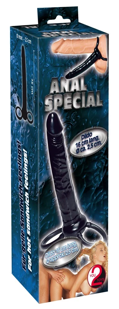 You2Toys Anal Special penisring met anale dildo