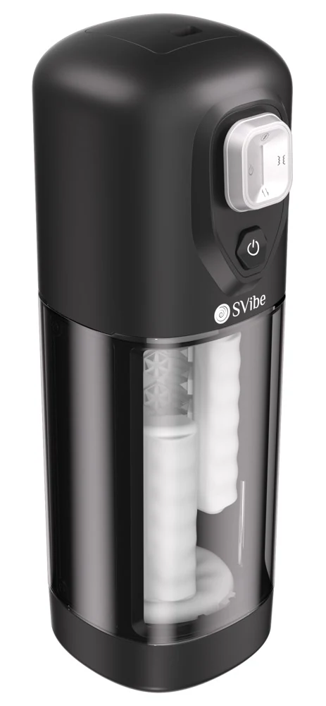 SVibe IKON VOLT masturbator met vibratie, massage en warmte