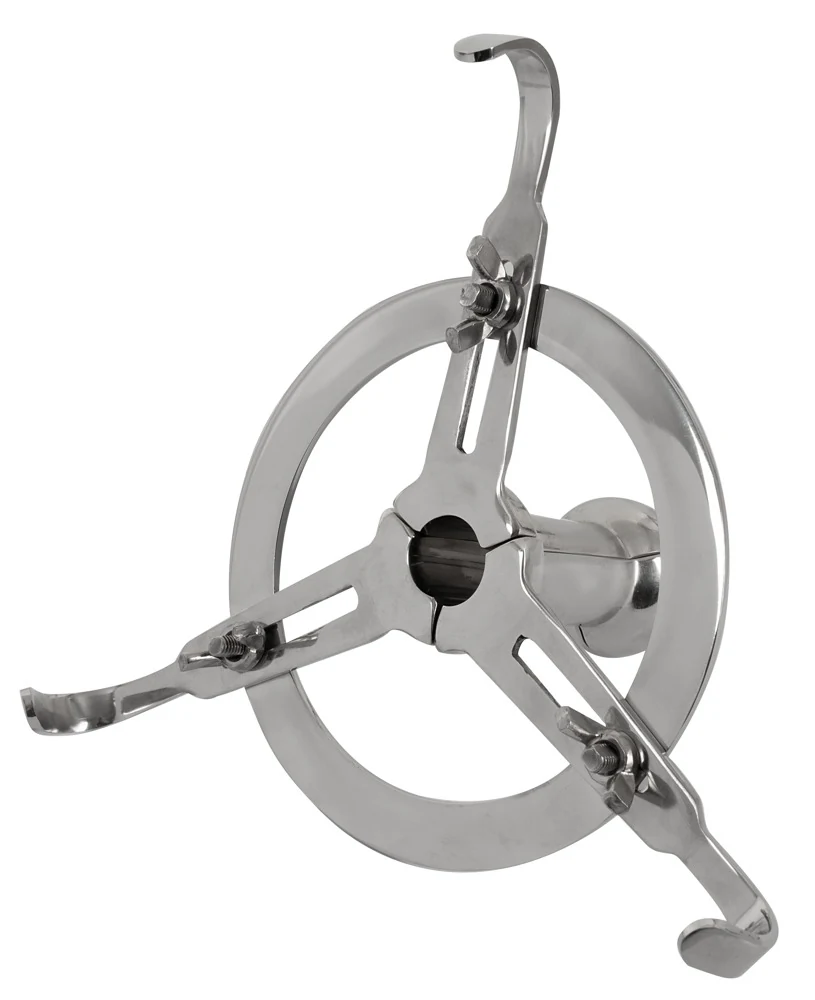 Anal Spreader Deluxe van roestvrij staal