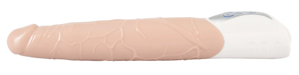 Realistische vibrator met duwfunctie