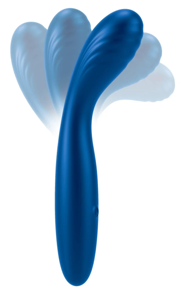 Sweet Smile flexibele G-spot vibrator metallic