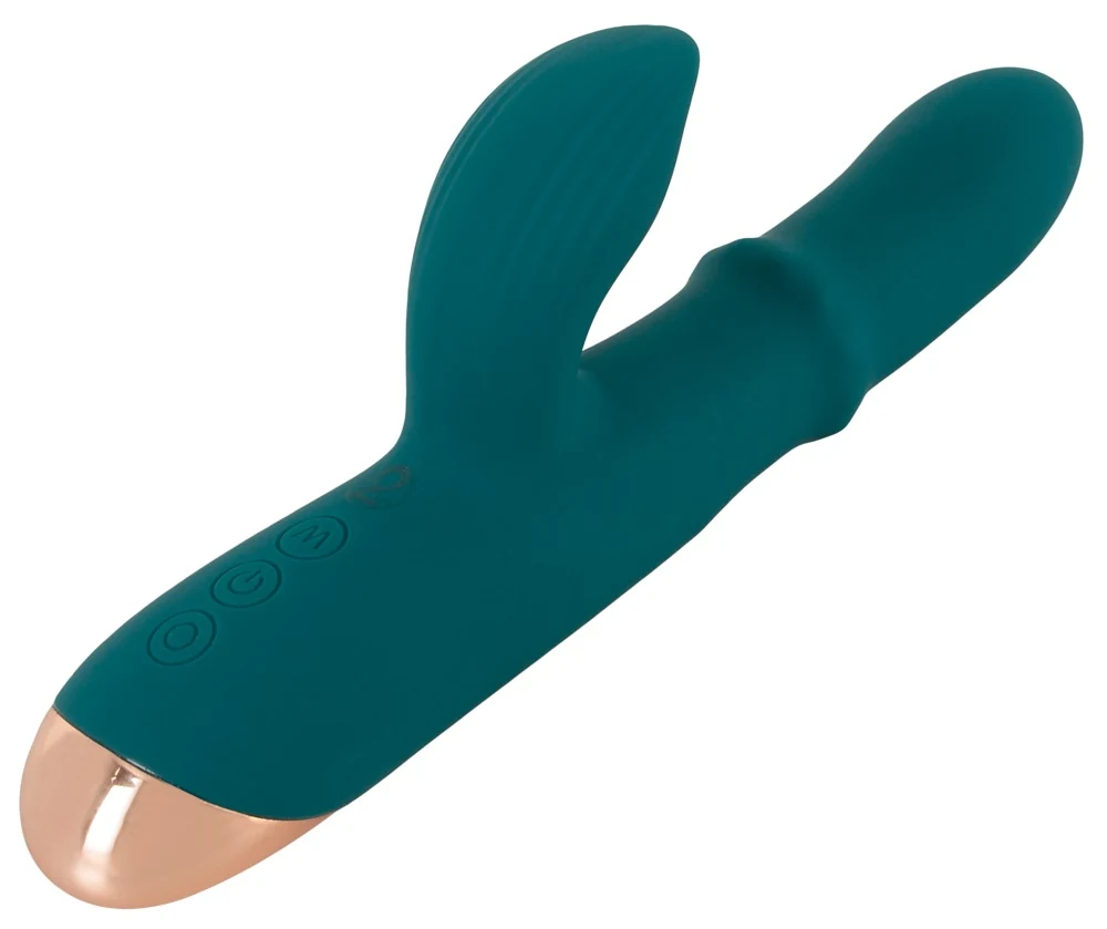 Thumping Rabbit Vibrator met bewegende ring