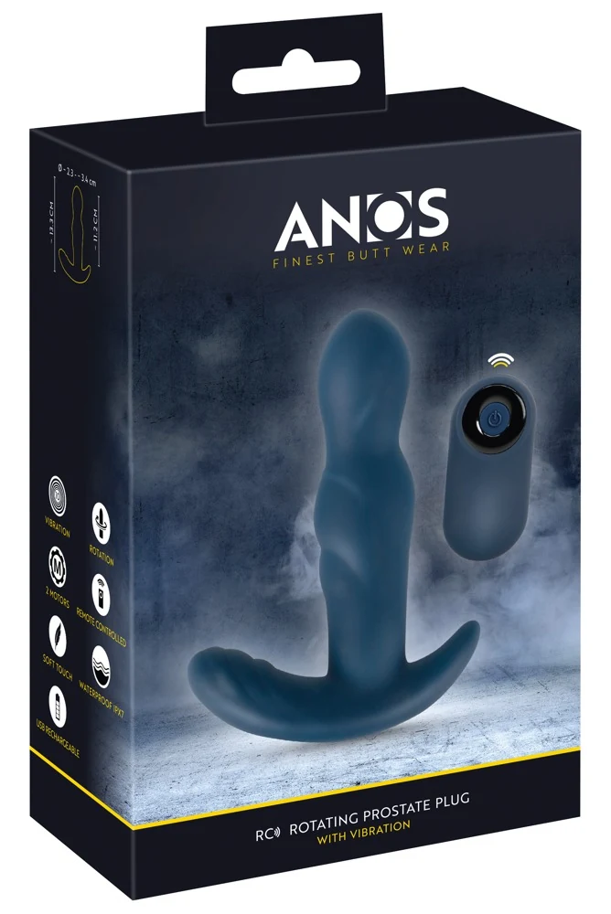 ANOS roterende prostaat plug met vibratie
