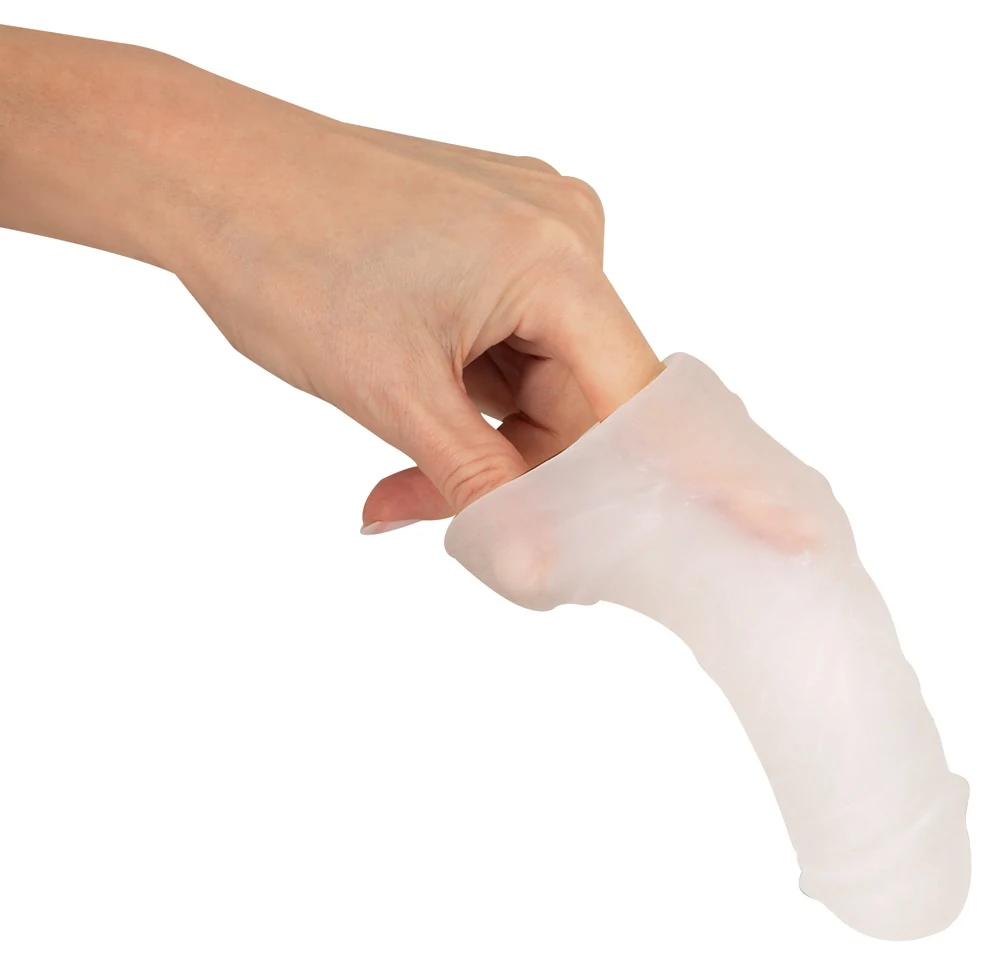 Super Thick Penis Sleeve Transparant 16 cm
