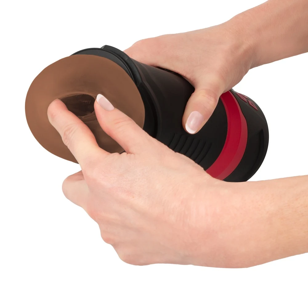 WYNE masturbator met zuigfunctie en vibratie