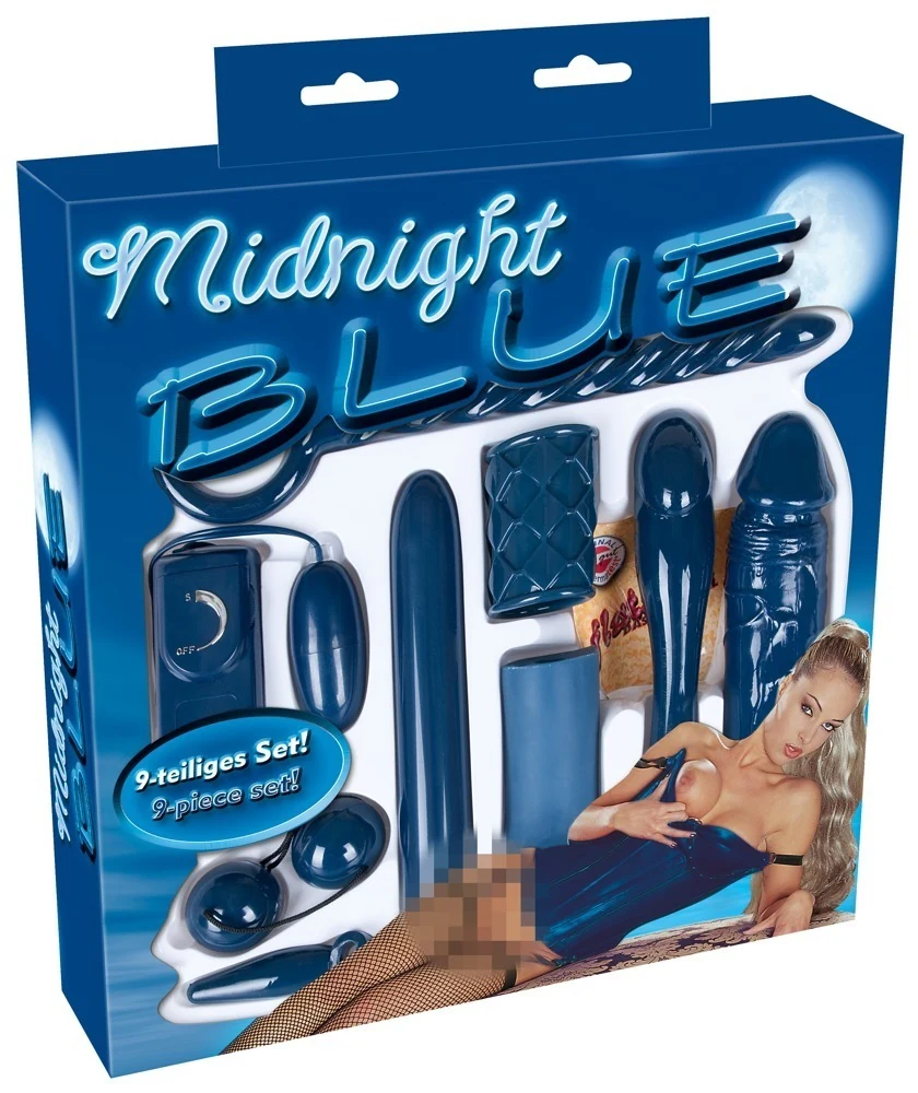 Midnight Blue Set 9-delige seksspeeltjes set
