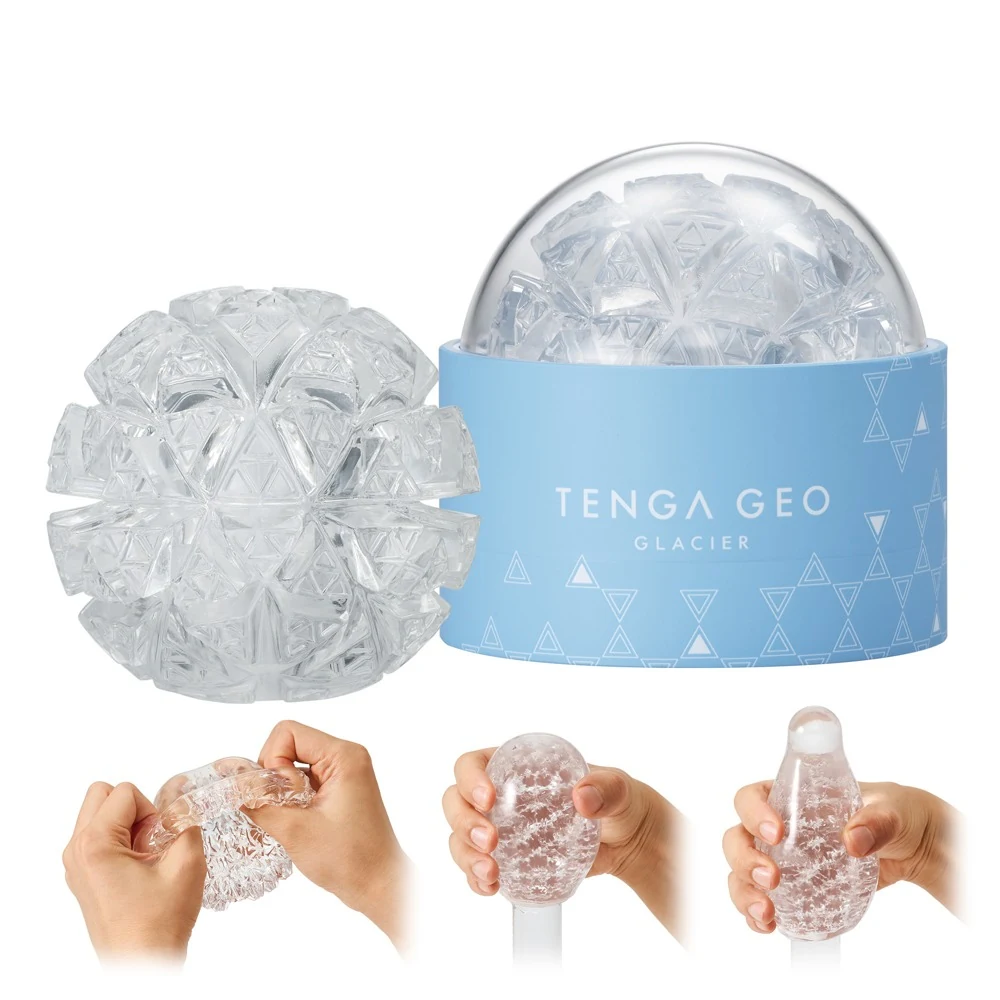TENGA GEO GLACIER masturbator transparant