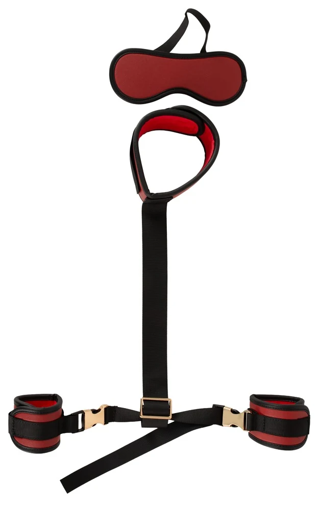 Bad Kitty Neck to Pols Bondage Set