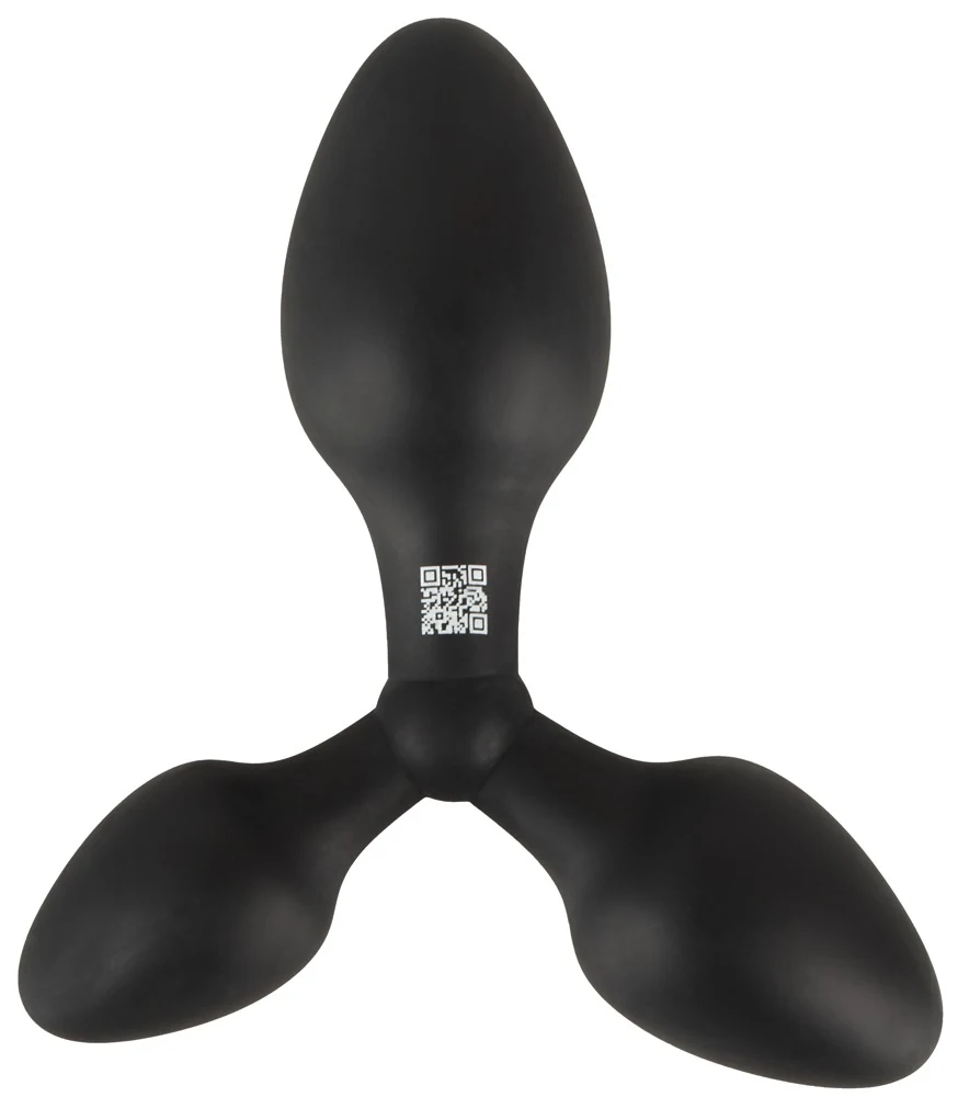 Black Velvets Training Triple Buttplug Siliconen