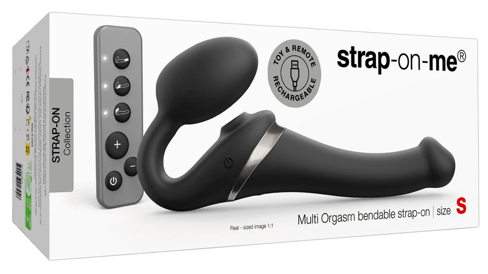 Multi Orgasm Bendable Strap-On