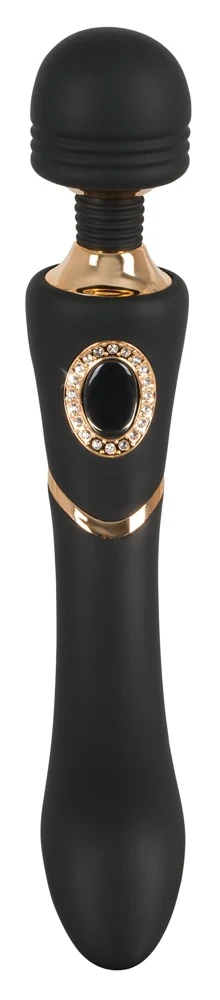 Elegante massagestaaf met vibraties en flexibele kop