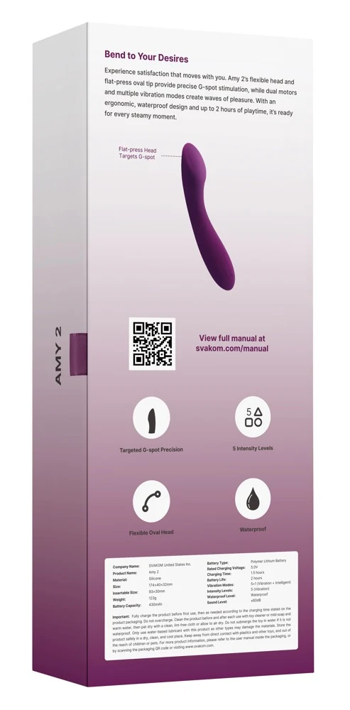 SVAKOM Amy 2 vibrator