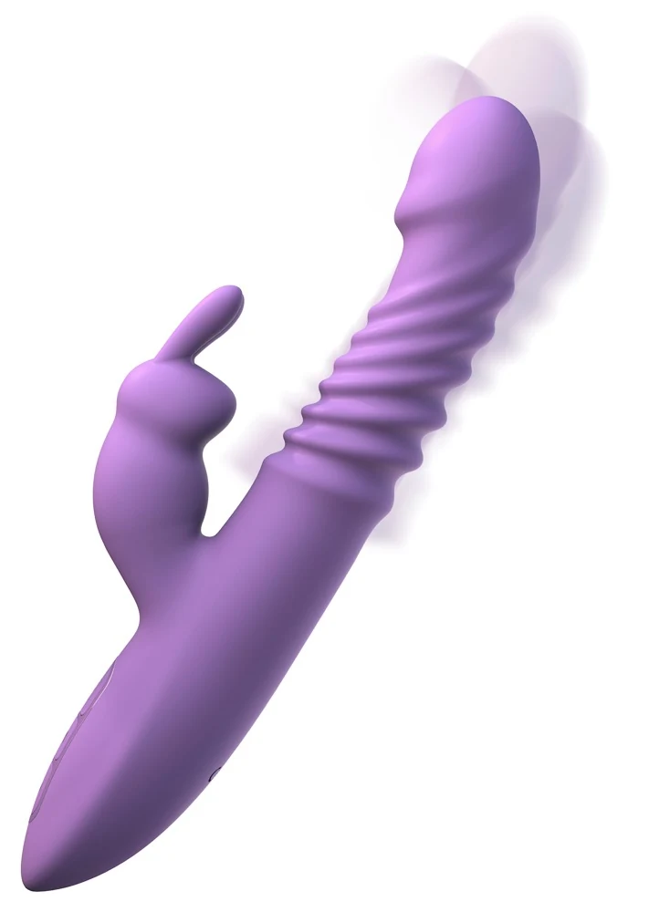 Rabbit vibrator met verwarming en stuwfunctie