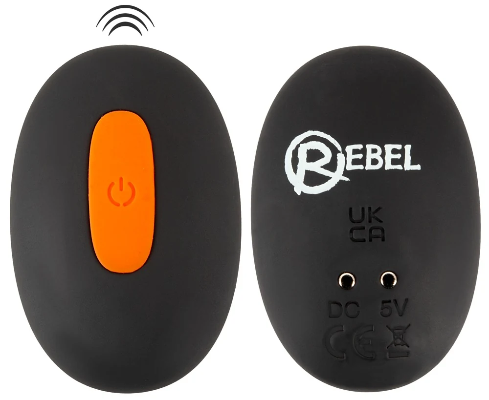 Rebel RC scrotum stimulator met vibraties