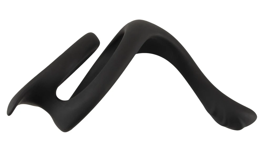 Erecto cock & ball ring met perineum stimulator