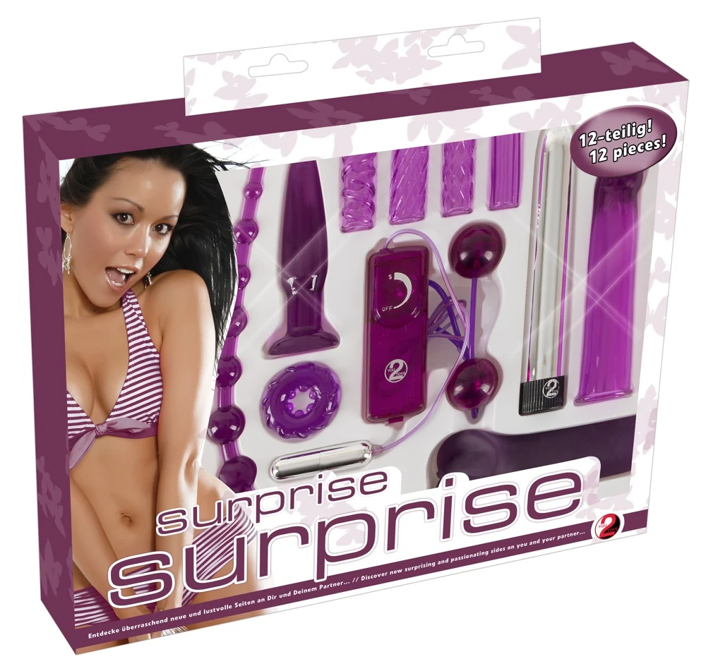 12-delige paarse genotset
