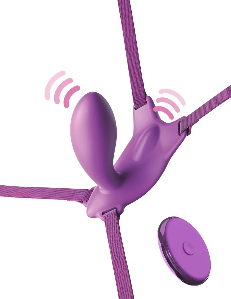 Ultimate G-Spot Butterfly strap-on vibrator