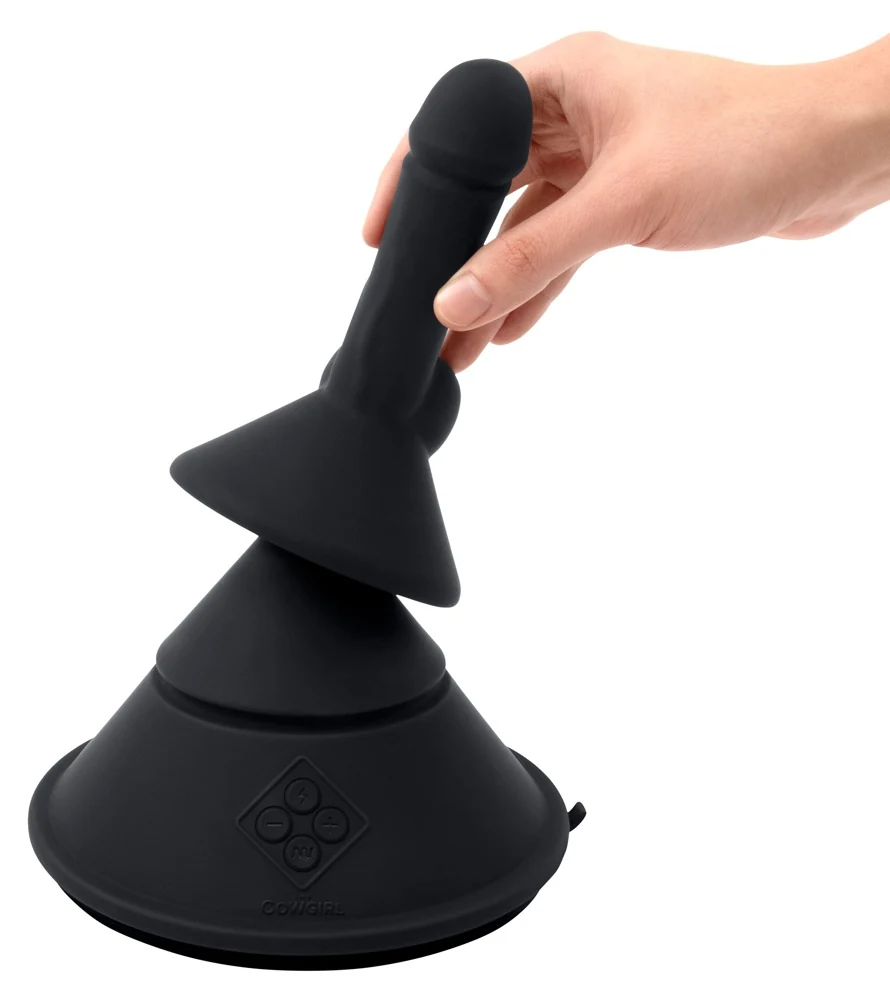 Cowgirl Cone seksmachine met app en opzetstukken