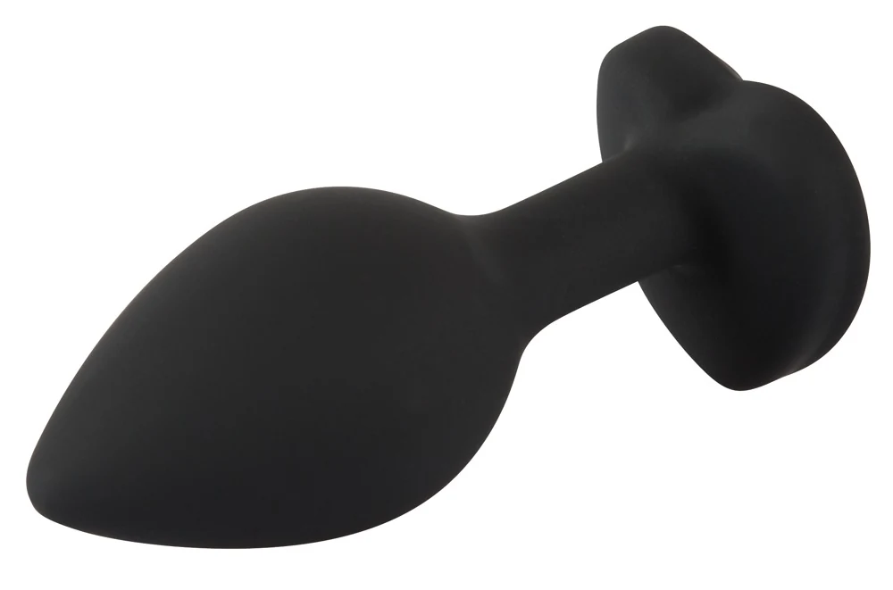 Buttplug met hartvormige edelsteen
