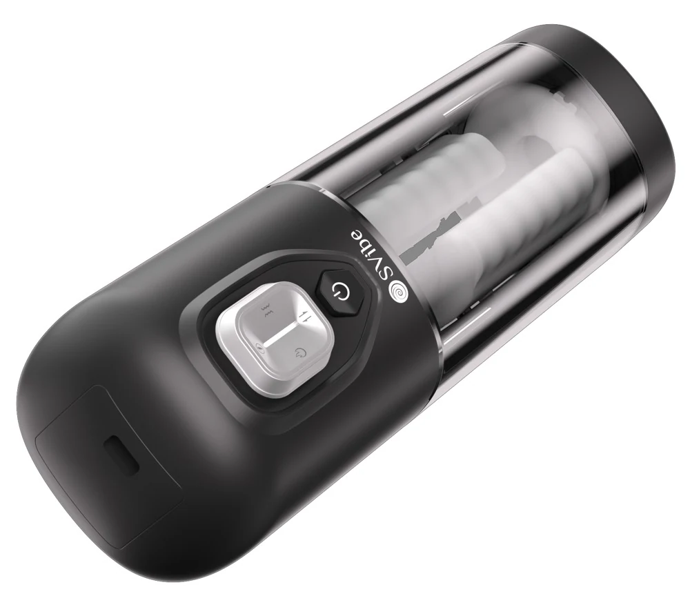 SVibe IKON VOLT masturbator met vibratie, massage en warmte