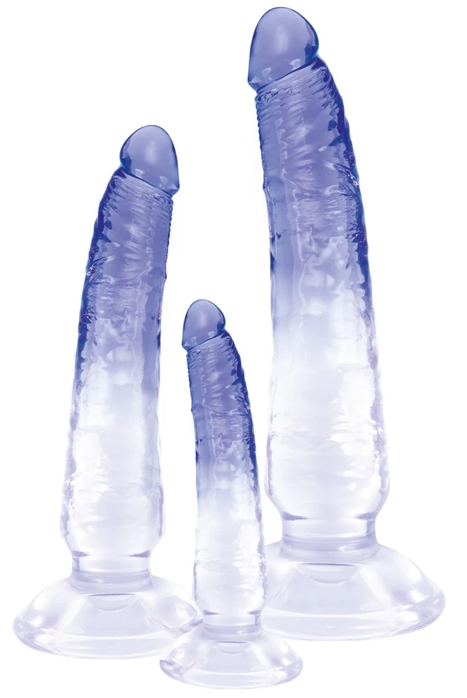 Crystal Clear anale trainingsset met 3 dildo's