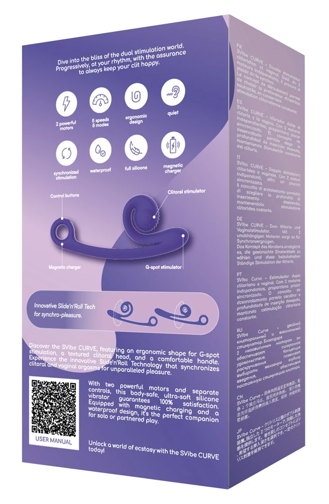 SVibe Curve duo vibrator