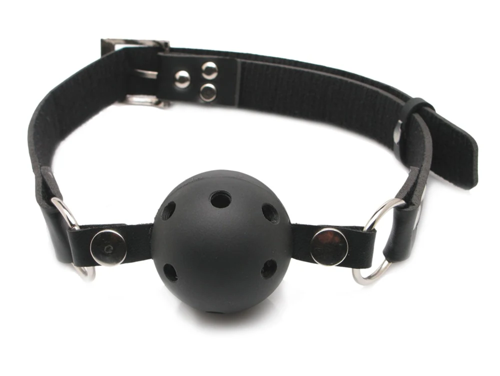 Knevelbal met ademhalingsgaten 4 cm