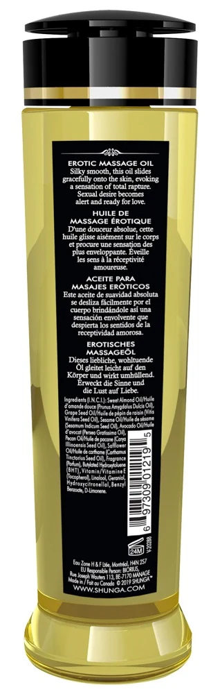 Shunga Erotische Massageolie Seduction 240 ml