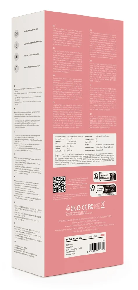 SVAKOM Mora Neo rabbit vibrator