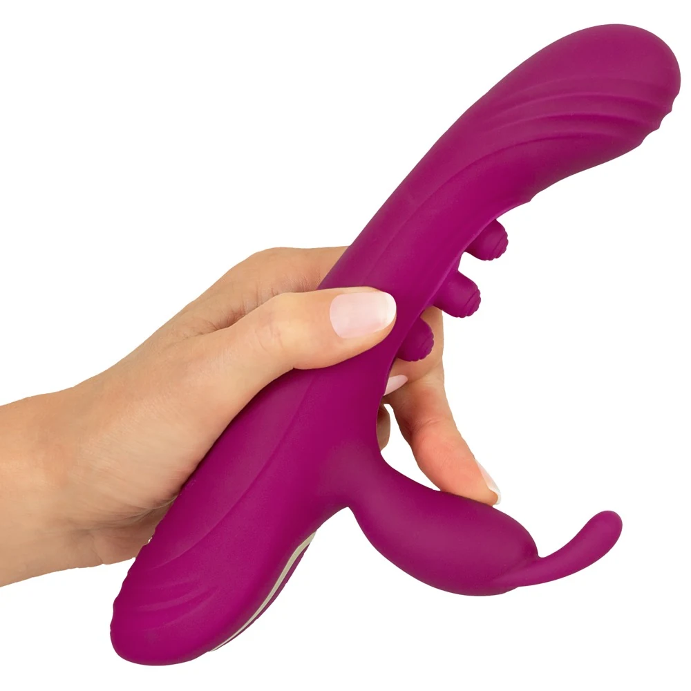 Javida rabbit vibrator met klopfunctie